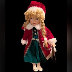 Angelina Collection By Angelina Visconti.Limited Edition Of Fine Porcelain Doll.